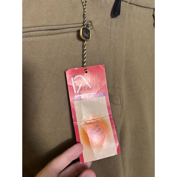 EQUI Comfort Riding Britches NWT Deadstock Brown Tan Size Large Equestrian Horse - Picture 5 of 7